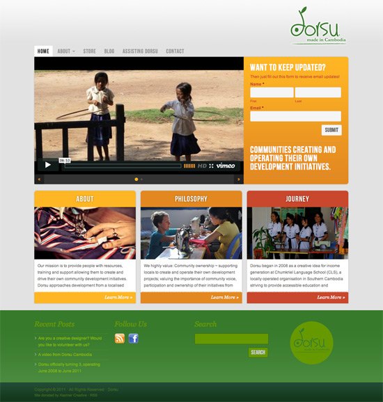 Dorsu Cambodia website