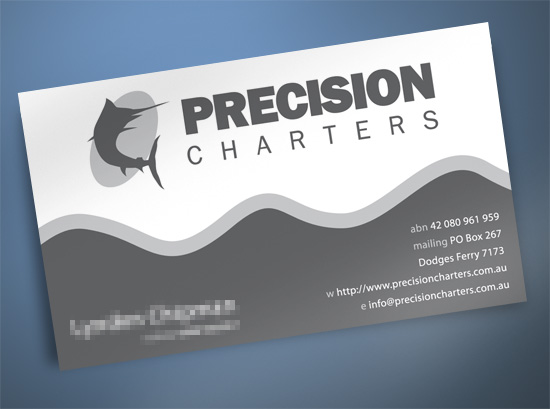 Precision Charters branding